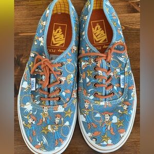 Like New- Authentic Toy Story Woody Vans Sz 7.5 M/ 9 W